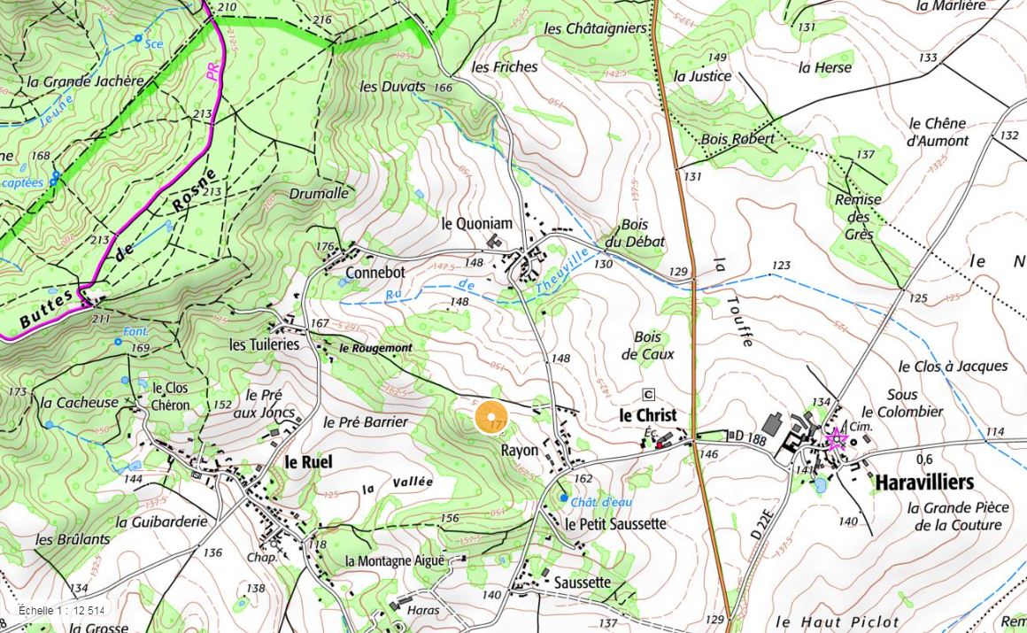 Carte générale IGN